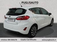 Usata Ford Fiesta Titanium 125 CV (91 kW) 2023 Bianco Utilitaria