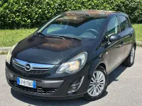 Usata Opel Corsa Edition 86 CV (63 kW) 2014 Nero Utilitaria