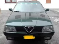 Usata Alfa Romeo 164 145 CV (106 kW) 1989 Verde Berlina