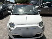Usata Fiat 500 95 CV (69 kW) 2014 Bianco Cabrio