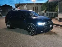 Usata VW Tiguan R-line 150 CV (110 kW) 2019 Nero SUV