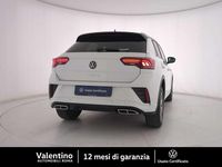 Usata VW T-Roc R-line 110 CV (80 kW) 2022 Bianco SUV