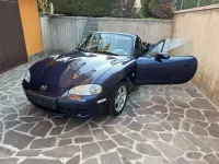 Usata Mazda MX5 110 CV (80 kW) 2002 Blu/azzurro Cabrio