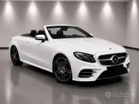 Usata Mercedes E220 Premium Plus 194 CV (142 kW) 2019 Bianco Cabrio
