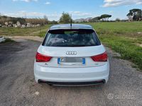 Usata Audi A1 S-Line 90 CV (66 kW) 2013 Bianco Utilitaria