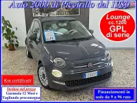Usata Fiat 500 Lounge 69 CV (50 kW) 2020 Grigio carrara Utilitaria