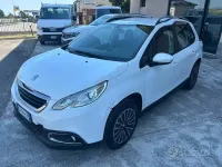 Usata Peugeot 2008 Access 82 CV (60 kW) 2015 Bianco SUV