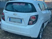 Usata Chevrolet Aveo 69 CV (50 kW) 2013 Bianco Berlina