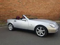 Usata Mercedes SLK200 192 CV (141 kW) 1999 Argento Cabrio