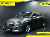Nuova Audi A3 S-Line 150 CV (110 kW) 2025 Grigio Berlina