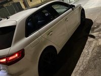 Usata Audi A3 150 CV (110 kW) 2019 Bianco Berlina