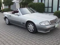 Usata Mercedes SL320 231 CV (169 kW) 1993 Argento Cabrio