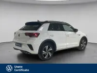 Usata VW T-Roc R-line 110 CV (80 kW) 2023 Bianco / pastello SUV