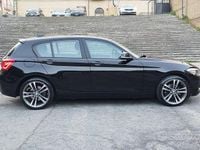 Usata BMW 114 Efficient Dynamics 95 CV (69 kW) 2019 Nero Utilitaria