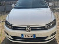 Usata VW Polo Comfortline 90 CV (66 kW) 2019 Bianco Utilitaria