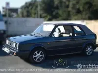 Usata VW Golf Cabriolet Karmann 73 CV (53 kW) 1989 Blu Cabrio