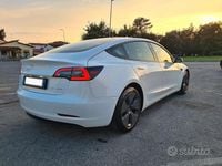 Usata Tesla Model 3 Long Range AWD 366 kW (498 CV) 2020 Bianco Berlina