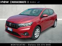Usata Dacia Sandero Comfort 101 CV (74 kW) 2022 Rosso Utilitaria
