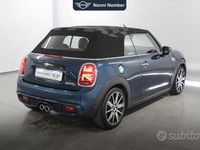 Usata Mini Cooper S Cabriolet 192 CV (141 kW) 2020 Blu/azzurro Cabrio