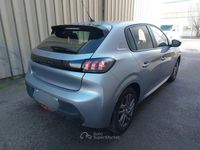 Usata Peugeot 208 Active 75 CV (55 kW) 2022 Grigio scuro Utilitaria