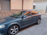 Usata Audi A3 140 CV (102 kW) 2010 Blu Utilitaria