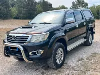 Usata Toyota HiLux 171 CV (125 kW) 2012 Nero Pick-up