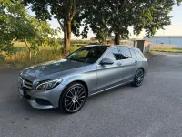 Usata Mercedes C250 204 CV (150 kW) 2015 Beige Station wagon