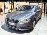 Usata Audi A3 Sportback Ambition 150 CV (110 kW) 2013 Grigio Utilitaria