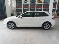 Usata Audi A3 Ambiente 116 CV (85 kW) 2018 Bianco Berlina