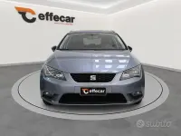 Usata Seat Leon ST Style 110 CV (80 kW) 2016 Grigio Station wagon
