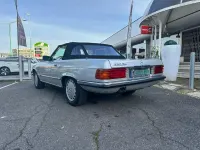 Usata Mercedes SL420 218 CV (160 kW) 1986 Argento metallizzato Cabrio
