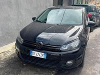 Usata VW Golf VI 110 CV (80 kW) 2009 Nero Utilitaria