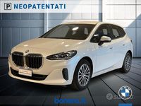 Usata BMW 218 Active Tourer Efficient Dynamics 136 CV (100 kW) 2022 Bianco Monovolume
