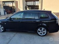 Usata Saab 9-3 Linear 150 CV (110 kW) 2008 Nero Station wagon