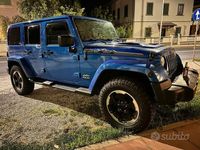 Usata Jeep Wrangler 200 CV (147 kW) 2014 Blu SUV