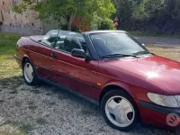 Usata Saab 900 Cabriolet 1995 Rosso Cabrio