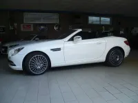 Usata Mercedes SLK200 184 CV (135 kW) 2014 Bianco polare Cabrio
