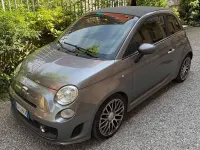 Usata Abarth 500C Custom 140 CV (102 kW) 2012 Grigio Cabrio