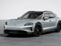 Nuova Porsche Taycan 4S Cross Turismo 439 kW (598 CV) 2026 Argento dolomite metallizzato Berlina