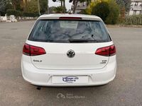 Usata VW Golf VII Highline 110 CV (80 kW) 2016 Bianco Berlina