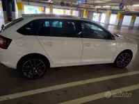 Usata Skoda Rapid 95 CV (69 kW) 2019 Bianco Utilitaria