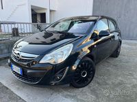 Usata Opel Corsa 86 CV (63 kW) 2013 Nero Berlina