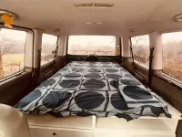 Usata VW Caravelle 131 CV (96 kW) 2006 Verde Furgone