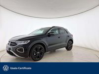 Usata VW T-Roc Sportline 116 CV (85 kW) 2025 Grenadill black metallizzato SUV