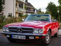 Usata Mercedes SL280 185 CV (136 kW) 1982 Rosso Cabrio