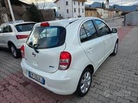 Usata Nissan Micra Tekna 80 CV (58 kW) 2012 Bianco Utilitaria
