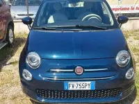 Usata Fiat 500C Dolcevita 69 CV (50 kW) 2019 Blù metallizzato Cabrio