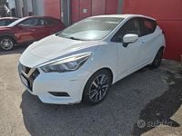 Gebraucht Nissan Micra Acenta 71 PS (52 kW) 2017 Weiß Kleinwagen