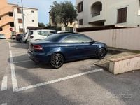 Usata VW Eos 211 CV (155 kW) 2015 Blu Cabrio