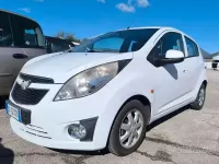 Usata Chevrolet Spark 68 CV (50 kW) 2011 Bianco Utilitaria